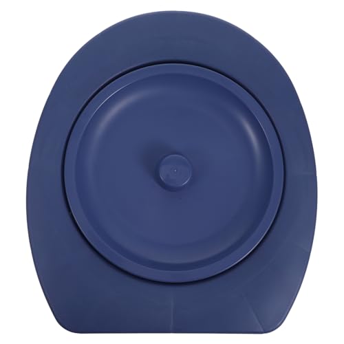 HYTROVE ポータブルキャンプトイレ便座蓋 加厚クッション付き 快適安定設計 抗菌清潔 軽量携帯 ハイキング緊急用 バックカントリー車ボート