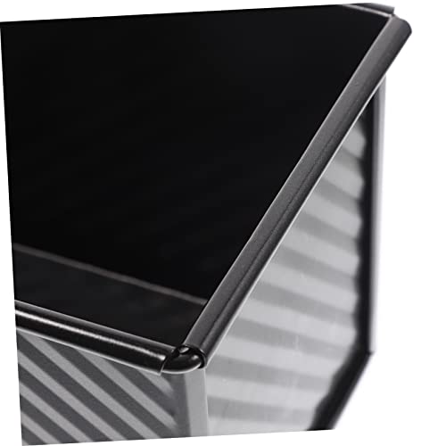 Moldes para pan que no se pegan con tapa de acero al carbono y molde rectangular 7