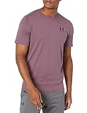 Under Armour Men's Sportstyle Left Chest Short-Sleeve T-Shirt , Ash Plum (554)/Black , Large