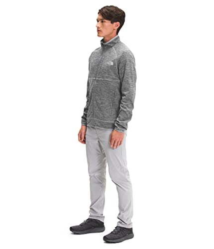Miniatura 4 de The North Face Canyonlands - Chaqueta Con Cremallera Completa Para Hombre, Tnf Gris Medio Jaspeado, X-Small