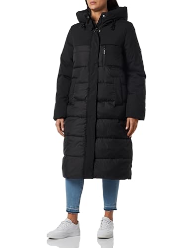 Mexx Parka Femme : Veste rembourrée à capuche chaude et élégante
