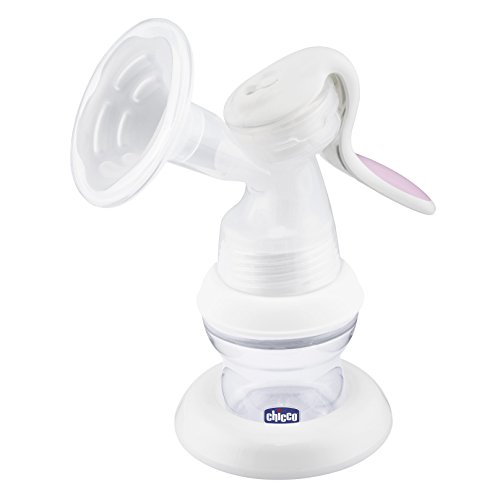 Bomba Tira Leite Step Up Manual, Chicco, Branco, Rosa E Transparente, Depende do tamanho d