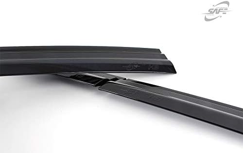 Smoked Side Window Visor Deflector Sun Rain Vent Guard 4p for 2019 2020 2021 2022 KIA Forte Sedan