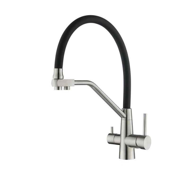 Mitigeur d'évier flexible 360 avec douchette extractible 3 en 1