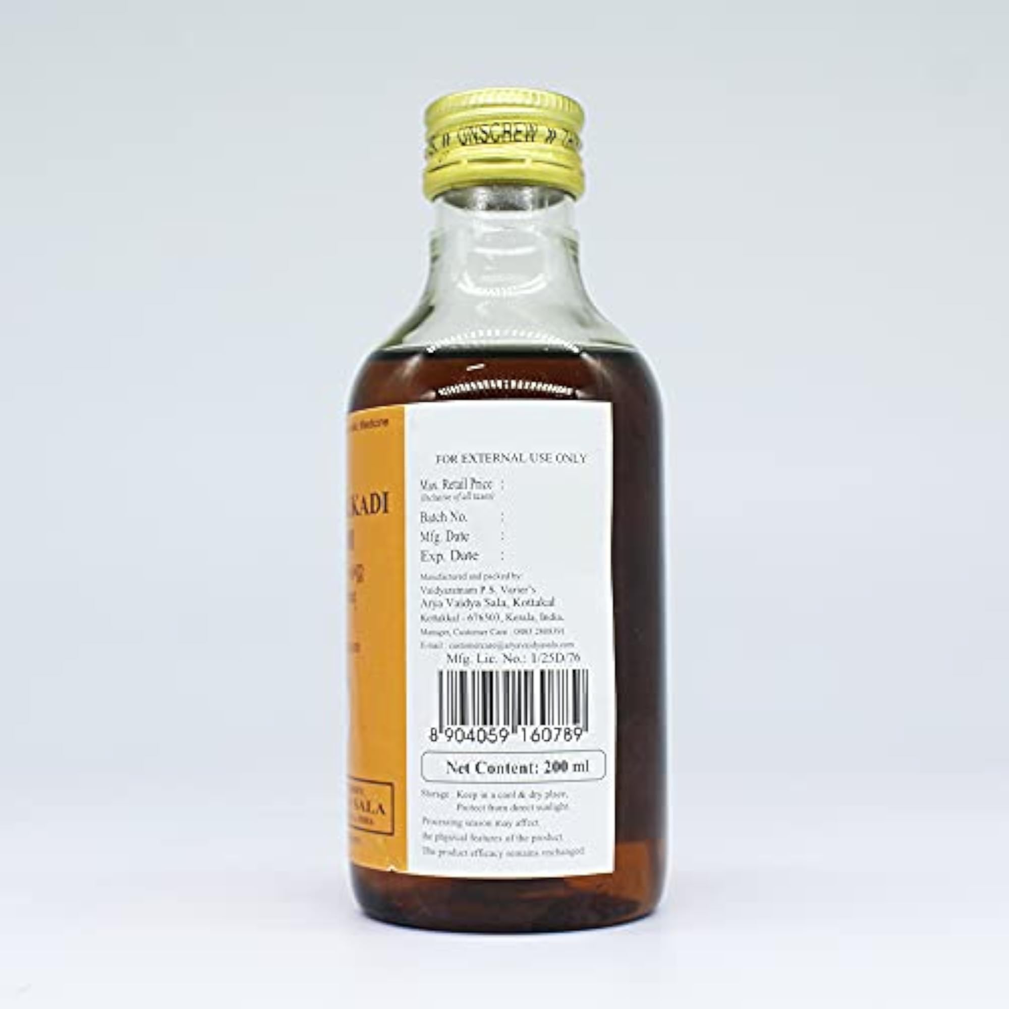 Panchavalkadi Tailam, 200ml