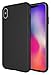 iPhone Xs Max Case, Diztronic Full Matte Soft Touch Slim-Fit Flexible TPU Case for Apple iPhone Xs Max (Matte Black)