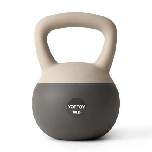 YOTTOY Soft Kettlebells, 10 lb kettlebell with Anti-Slip Base & Impact-Resistant Design - Perfect for Strength Training Kettlebells Weightlifting, Personal Training by YOTTOY - Used condition - US$31.99