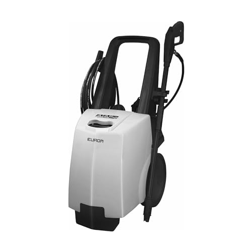 Eurom - Nettoyeur haute pression PRO eau chaude 145 bar 450L/H + accessoires - 230 V 2300W - Force...