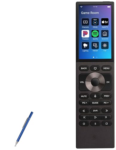 BoxWave Stylus Pen Compatible with Control4 Halo Touch - FineTouch Capacitive Stylus, Super Precise Stylus Pen - Lunar Blue
