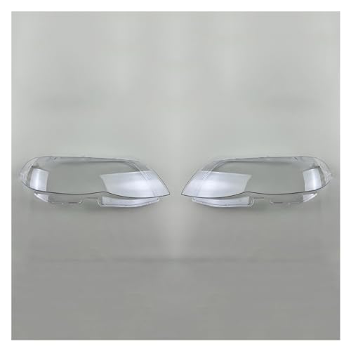 Couvercle de phare pour BMW X5 E53 2004-2007 paire de coques de lentille en verre