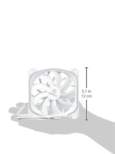 Ventilador de PC ARGB con marco Vortex ENERMAX SquA RGB de alto flujo 6