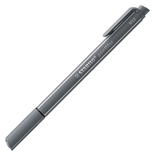STABILO pointMax dunkelgrau styre feutre pointe moyenne gris fonce