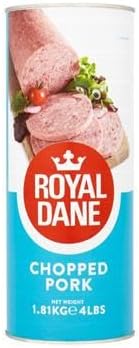 6 x Royal Dane Chopped Pork Trade Pack - 1.81kg Tin