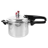 3 Quart Capacity Small Pressure Cooker with Composite Bottom...