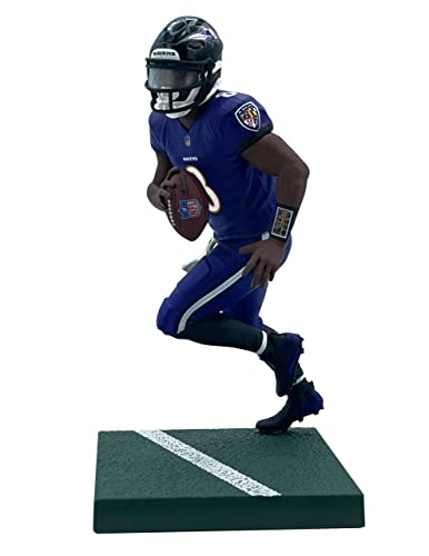 Lamar Jackson (Baltimore Ravens) Imports Dragon Nfl 6" Figure Series 1 #TOP1