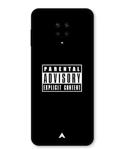 Image of Premium Explicit Case for Xiaomi Redmi Note 9 Pro Soft-Touch Metal TPU Back Cover, Shockproof, Designer, Aesthetic Mobile Phone Case (Glossy Finish)