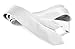 Moda Di Raza, white ties for men Solid Pure Color Plain Neckties Formal Slim, Skinny, Narrow Size 57 x 1.5 Inch, White Tie