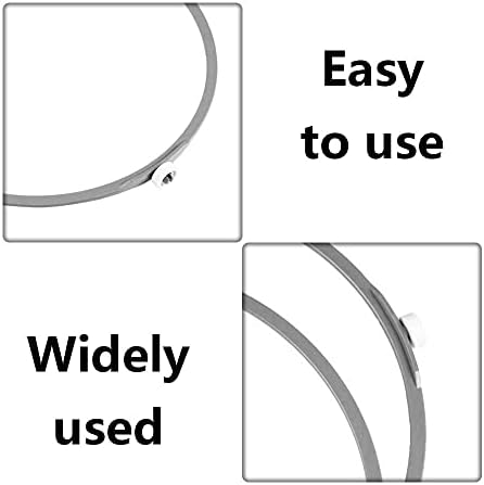 2 Pcs Microwave Turntable Ring Microwave Glass Turntable Plate Roller Support Glass Plate Tray Wheel Ring for Glass Plate Tray Supporting