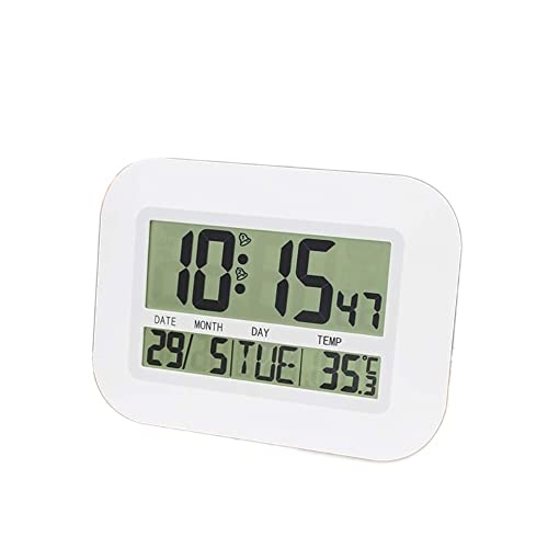 Horloge murale numérique pour le bureau à domicile et matins calmes