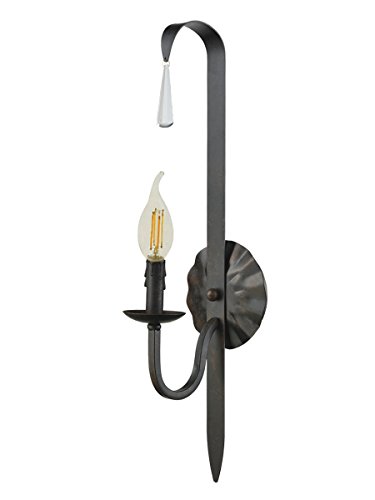 Image of Dale Tiffany SPW15015 Sam Vintage Victorian Wall Sconce, Antique Copper