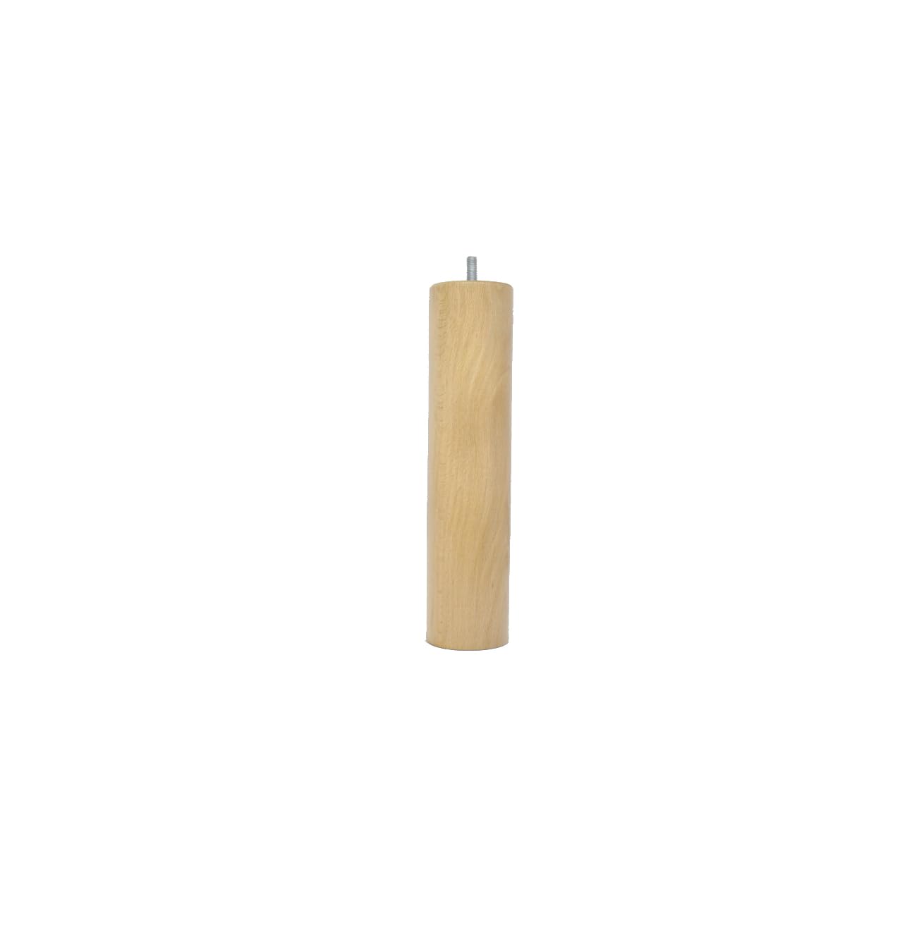 La Fabrique de Pieds Set di 4 Gambe per Letto, Legno, Verniciato Chiaro, 25 x 6 x 6 cm