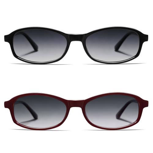 Image of VANLINKER Retro Polarized Rectangle Sunglasses Womens Trendy 90s Small Square Sunnies Vintage Narrow Thin Frame VL9855