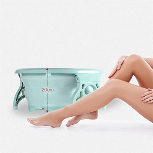 Spa Plegable para Pies con Masajes y Cubeta Resistente Gris miniatura 3