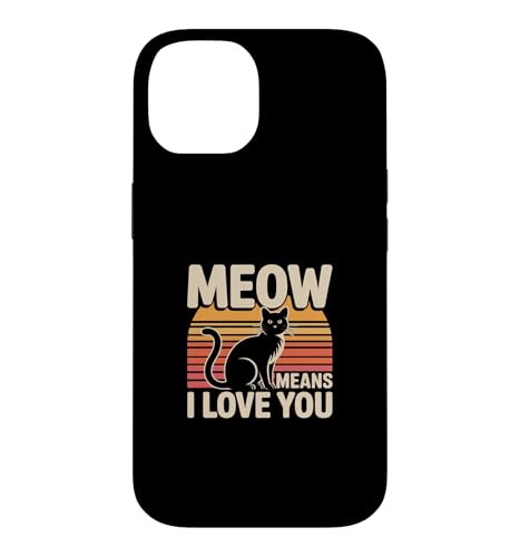 Meow Means I Love You �X�}�z�P�[�X iPhone 14 �p