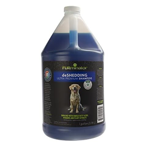 FURminator deShedding Ultra Premium Dog Shampoo, 1-Gallon Cover
