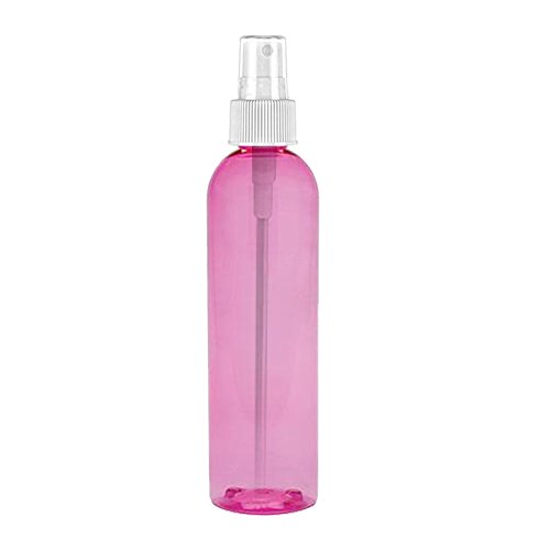MoYo Natural Labs 8 oz Spray Bottles, Fine Mist Empty Travel Containers, BPA Free PET Plastic for Essential Oils and Liquids/Cosmetics (1 pack, Candy Pink)