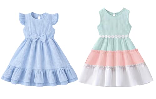 Image of Tagas Girls' Dress||Princess Birthday Party Dress | Comfortable & Stylish Kids Wear| PartFrock for Kids |