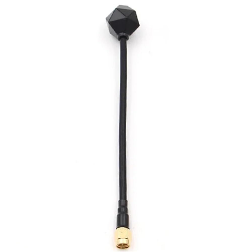 Multifrequenz-Diamantantenne, 3 dBi Verstärkung, SMA/RP-SMA-Schnittstelle, RHCP, Kompatibel mit 4,9 G–5,8 G–6 G RC FPV-Langstrecken-VTX-Crossing-Drohnen(4.9G-5.8G-6G SMA)