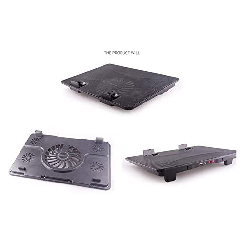 Base de refrigeración para notebook 12-15.6" 5 ventiladores LED miniatura 5
