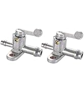 GOOFIT 2PCS Brandstofklep Cut-off schakelaar Vervanging voor PW50 1981-2009 Dirt Pit Bike