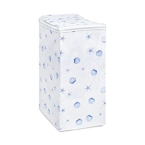 Mediawave Store – Funda para lavadora 028360 con cierre de cremallera, carga superior, 80 x 45 x 65 cm, concha