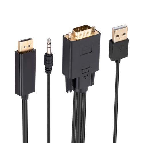 Cable VGA Macho a Macho 1080P conector premium para monitor y proyector 5