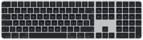 Apple Magic Keyboard with Touch ID and Numeric Keypad (for Mac computers silicon) - British English - Silver