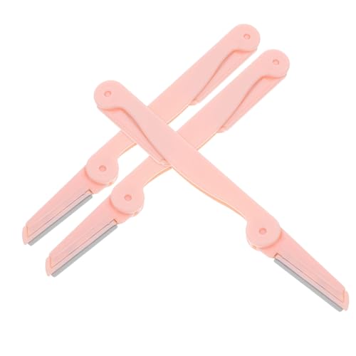 WOFASHPURET Eyebrow Razor Set Portable Lightweight Non-Slip Design for Women Girls Makeup Tool
