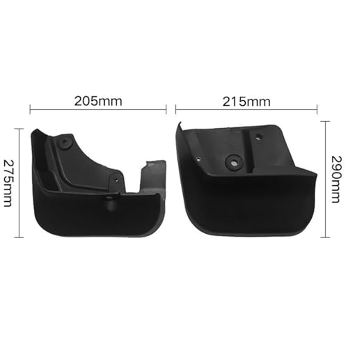 Guardabarros trasero coche Forester 2008-2013 J1010SC020 para salpicaduras de barro 3