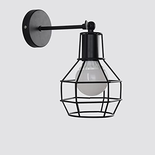 Lámpara de pared industrial E27 de fácil limpieza para techos bajos de comedor 8