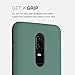 kwmobile Hülle kompatibel mit OnePlus 6 Hülle - Silikon Handy Case - Handyhülle weiche Oberfläche - kabelloses Laden - Tannengrün