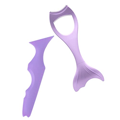 SOESFOUFU 2 Pcs Silicone Eyeliner Stencil and Guide Tools for Winged Eyeliner Application Easy to Use Eyeshadow Applicator for Makeup Looks