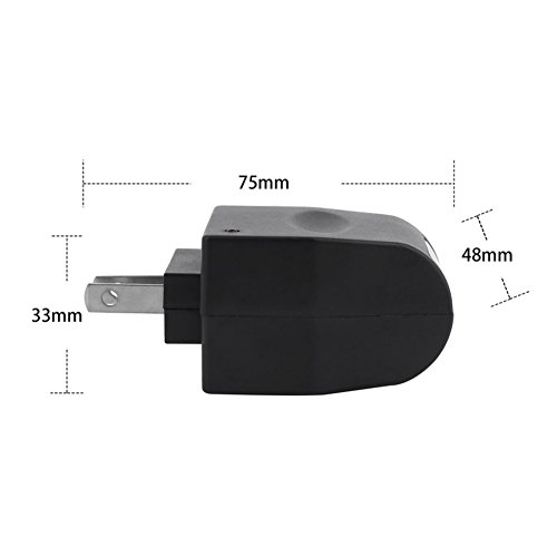 2 PACK Universal AC to DC Car and Household Cigarette Lighter Socket Adapter 110~220V Mains to 12V