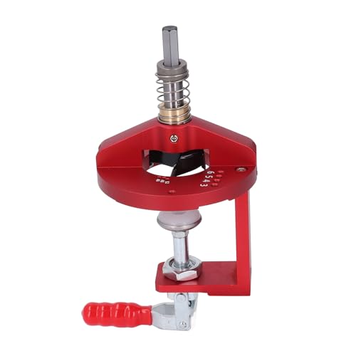 Plantilla Localizadora de Punzón de Bisagra de Copa Multifuncional de 35mm, Aleación de Aluminio para Perforación Vertical con Bandas de Borde