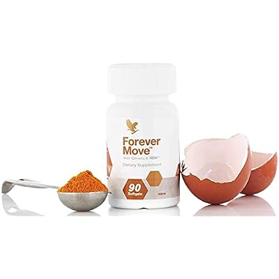 Forever Move - مكمل غذائي متقدم للمفاصل والعضلات مع NEM، يدعم راحة المفاصل والمرونة والتعافي السريع، خالٍ من الجلوتين - 90 كبسولة هلامية