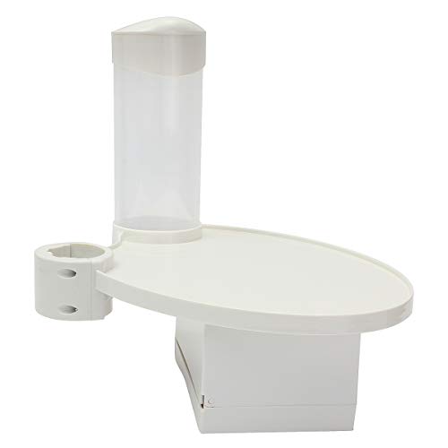 WCHAOEN 3 In 1 Dental Post Mounted Tray Table Plastic Dental Tools Dental Chair Accessories Accessories Tool