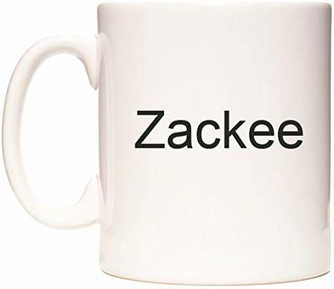 WeDoMugs Zackee - Ceramic 11oz Coffee Tea Gift Mug Cup