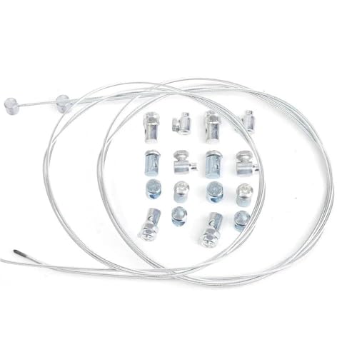Kit de reparación de cables para moto en acero inoxidable con prisioneros de alta gama