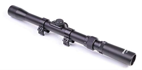 Hammers 3/4 Tube BB Pellet Air Gun 22 Rimfire Rifle Scope 3-7X20 with Dovetail Rings