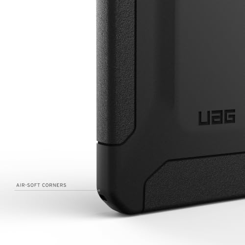 Image of Urban Armor Gear UAG for Galaxy S26 FE 5G Case, Scout - Transparent Rugged Military Drop Tested Protective Cover - Black